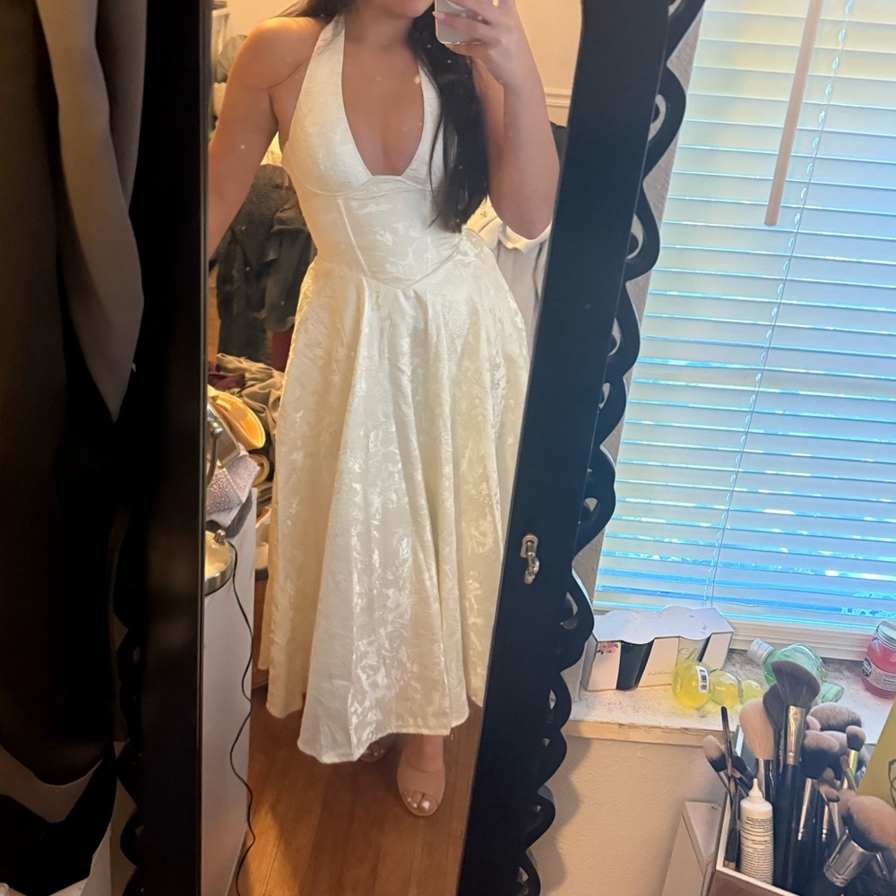 Baby boo white dress